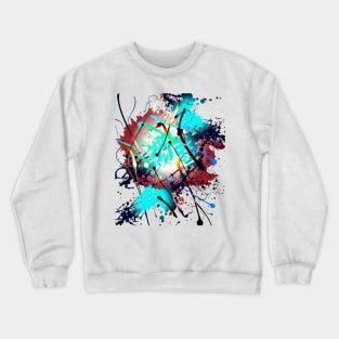 Chaos Theory Color Splash Crewneck Sweatshirt